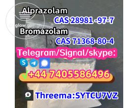 Bromazolam good quality CAS 71368â€“80â€“4 powder in stock Telegarm/Signal/skype: +44 7405586496