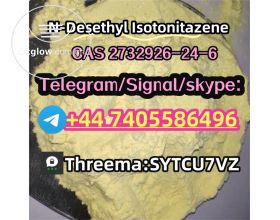 CAS 2732926-24-6 N-Desethyl Isotonitazene Telegarm/Signal/skype: +44 7405586496