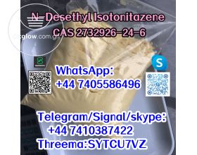 CAS 2732926-24-6 N-Desethyl Isotonitazene Telegarm/Signal/skype: +44 7410387422