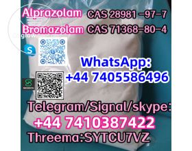 CAS 71368-80-4 Bromazolam CAS 28981 -97-7 Alprazolam  Telegarm/Signal/skype: +44 7410387422