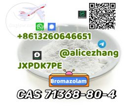 CAS 71368-80-4 Bromazolam safe&fast delivery high quality threema:JXPDK7PE