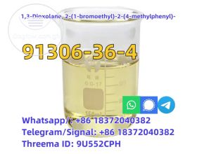 CAS 91306-36-4 Chemical Raw Material 2-(1-bromoethyl)-2-(p-tolyl)-1,3-dioxolane Yellow