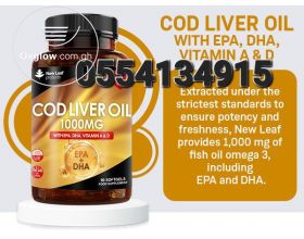 Cod Liver Softgels 1000mg, 90 Softgels - Omega 3 EPA/DHA