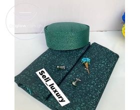 Colourful Fabric with Caps for Sale 