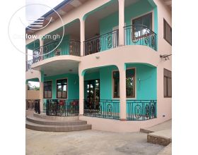 EXECUTIVE 4 MASTER BEDROOM STOREY APARTMENT UPSTAIRS AT MANHEAN ABLEKUMA