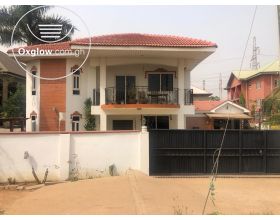 EXECUTIVE 5 MASTER BEDROOM STOREY WITH OUTHOUSE PLUS SWIMMING POOL ADJIRIGNANOR