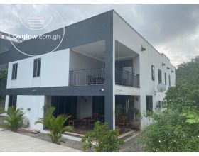 EXECUTIVE 8 MASTER BEDROOM STOREY+ POOL HOUSE ON 2 PLOTS AT AIRPORT RESIDENTIAL AREA (OFFICE / RESIDENTIAL)ACCRA