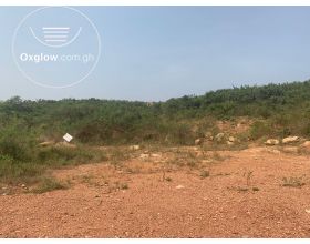 FREEHOLD , TITLED & WALLED ONE & HALF PLOTS AT EAST LEGON