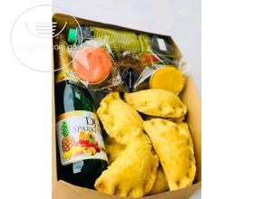 Frozen samosa and spring rolls