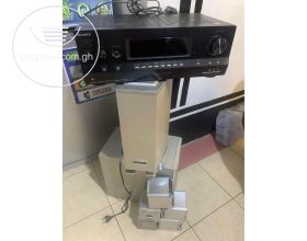 Geniune And Quality Sony Speakers And Digital Video And Audio Control Center.