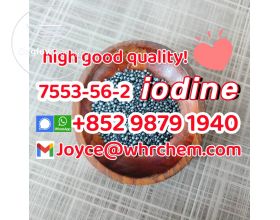Hot Sale factory supply Iodine cas 7553-56-2 with the best price and best quality