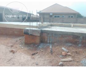 Land walled and a foundation