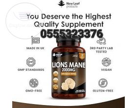 Lions Mane Tablets 2000mg With Black Pepper