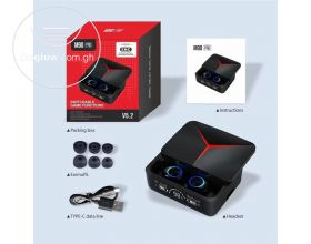M90 PRO EARBUDS (with integrated power bank)