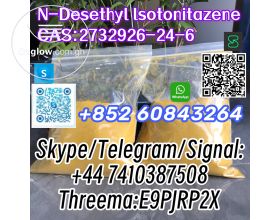 N-Desethyl lsotonitazene   CAS:2732926-24-6  Skype/Telegram/Signal: +44 7410387508 Threema:E9PJRP2X
