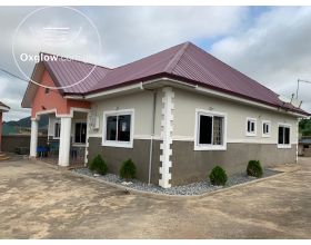 NEWLY BUILT 4 MASTER BEDROOM HOUSE AT KASOA