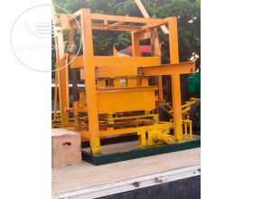 Newly built block machine for sale in Ghana