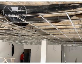 Plasterboard and Acoustic Ceiling Installation