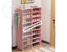 Plastic shoe racks