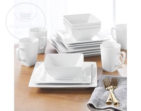 Quality 12 Square Dinner Set For Sale 