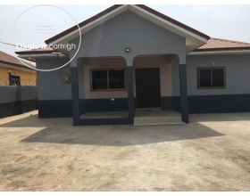 REGISTERED 3 MASTER BEDROOM HOUSE AT KASOA