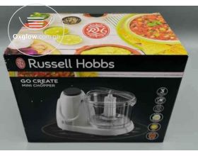 Russell Hobbs Go Create 500ml Mini Chopper - White 25980 - BNIB