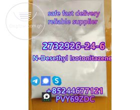 Secure delivery N-Desethyl Isotonitazene 2732926-24-6 best effect (+85244677121)