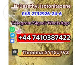sell CAS 2732926-24-6 N-Desethyl Isotonitazene Telegarm/Signal/ WhatsApp: +44 7410387422