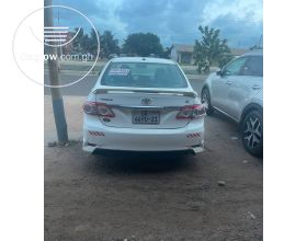 Toyota Corolla 2013 sports AC chilling Engine untouched Android tape 