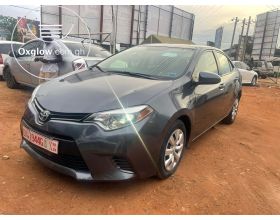Toyota Corolla 2016 Model