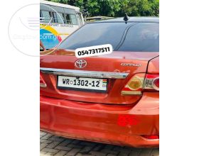 Toyota Corolla S 2012 model