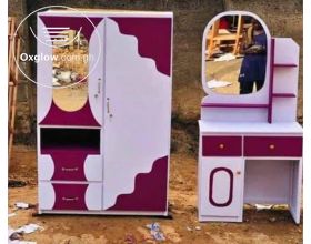 WARDROBE AND DRESSING MIRROR