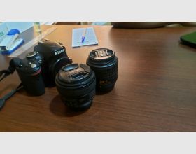 Nikon D3200+ 50mm prime 1.8 lens+ kit lens
