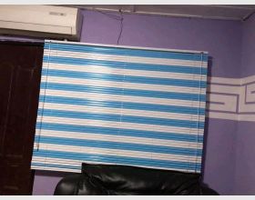 Beautiful modern window curtain blinds