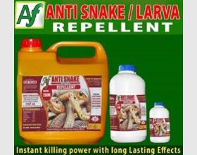 AF Organic Anti Snake Larva Repellant.