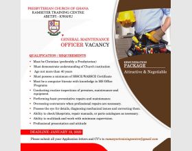 Job Vacancy for Account Officer