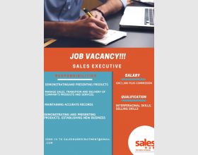 Vacancy for Sales Executives