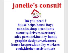 Do you need Drivers/House helps/cooks/sales people/?etc