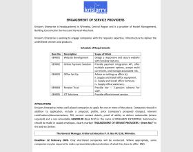 Service Providers Needed