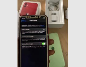 iPhone 11 locked and unlocked