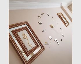 3D WALL CLOCK.