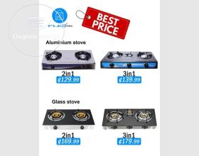 Aluminium & Glass Stove