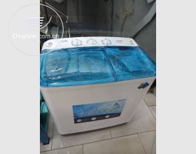 BRAND NEW NASCO 8KG TWINTOP WASHING MACHINE.
