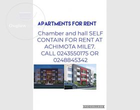 Chamber And Hall Self-Contained For Rent