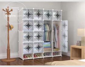 Plastic Wardrobe and plastic shoe racks