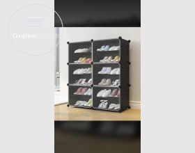 Plastic wardrobes and plastic shoe racks