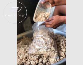 Raw Ghana black soap