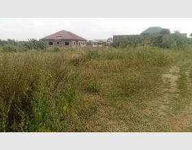 Registered land for sale at Domefaase near Adjen Kotoku