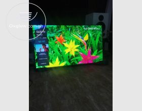 Samsung QLed 55 inches Quantum display 8k TV.
