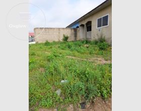 TITLED & ROOFED 2 MASTER BEDROOM HOUSE AT KASOA